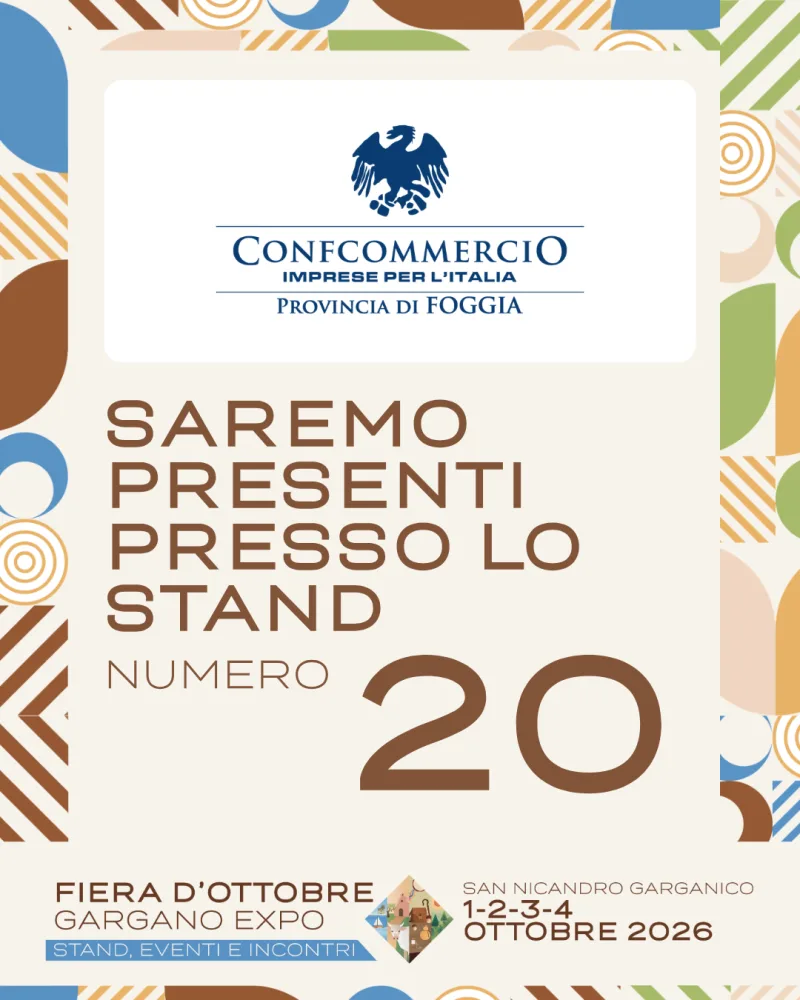 Espositore Fiera d'Ottobre 2026 — grafica 23