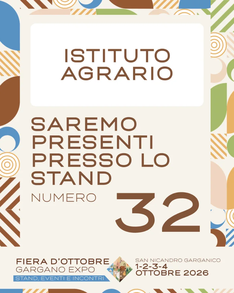 Espositore Fiera d'Ottobre 2026 — grafica 37